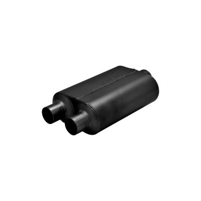 Super 40 Series Chambered Muffler Super 40 Stainless Steel 3.00 Center In 2.50 Dual Out Aggressive Sound Flowmaster