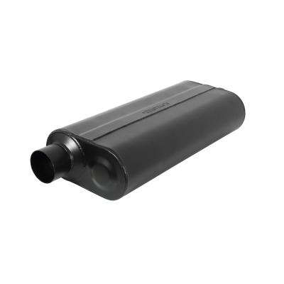 70 Series Chambered Muffler 70 Series Stainless Steel 3.00 Center In 3.00 Offset Out Mild Sound Flowmaster