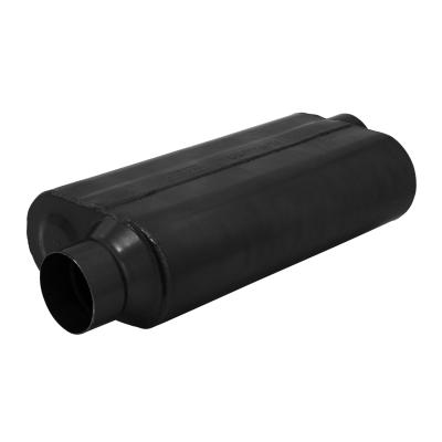 50 Series Hd Chambered Muffler 50 H.D. Stainless Steel 3.5 Inch Offset In/3.50 Inch Offset Out Moderate Sound Flowmaster