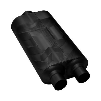 50 Series Hd Chambered Muffler 50 H.D. Stainless Steel 3.5 Inch Offset In/3.50 Inch Offset Out Moderate Sound Flowmaster