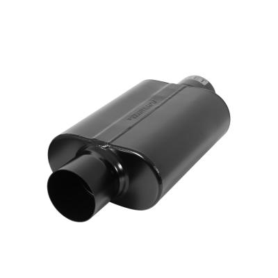 40 Series Delta Force Race Muffler Top Ten Race Muffler 409SS 4.00 Center In 4.00 Center Out Aggressive Sound Flowmaster
