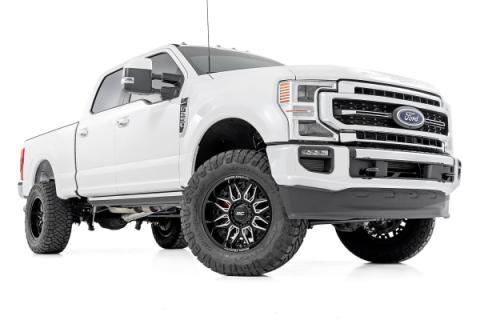 86 Series Wheel One-Piece Gloss Black 22x10 8x180 -19mm Rough Country