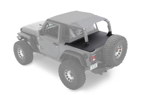 Duster Deck Cover Jeep '18-26 Wrangler JL 2-Door Black Diamond Bestop