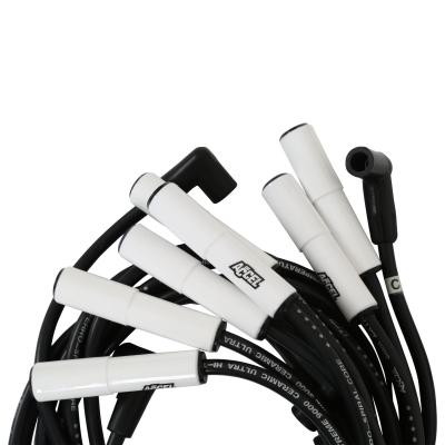 Spark Plug Wire Set Extreme 9000 Ceramic- Chevy/Gm Big Block 90-95 (Except Ss) This Custom Fit Extreme Heat Ceramic Boot Spark Plug Wire Set Fits Chevy / GM Big Block 1990-1995 (Except Ss) ACCEL