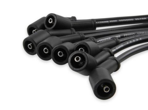 Spark Plug Wire Set Extreme 9000 Ceramic Boot Custom Fit Extreme Heat Ceramic Boot Wire Sets 12 Direct Fit For 2014+ Gen 5 Lt1/Lt4 Based Engines Corvette/Camaro/Truck/Suv ACCEL