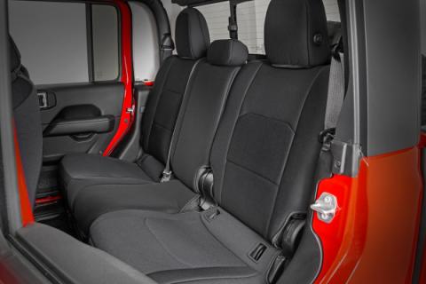 Seat Covers Front and Rear w/ Cup Holder 20-Up Jeep Gladiator JT Rough Country