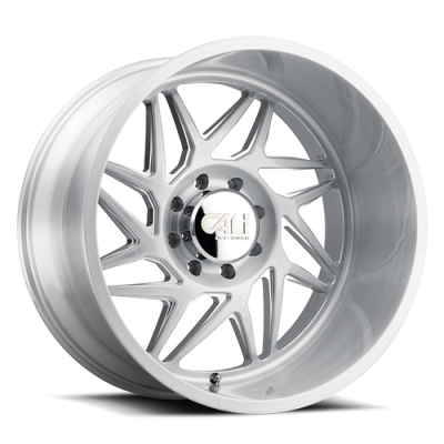 Cast Aluminum Wheels Gemini 9112 SL 24x14 Brushed 6 On 139.7 Bolt Pattern -76 Offset Cali Offroad Wheels
