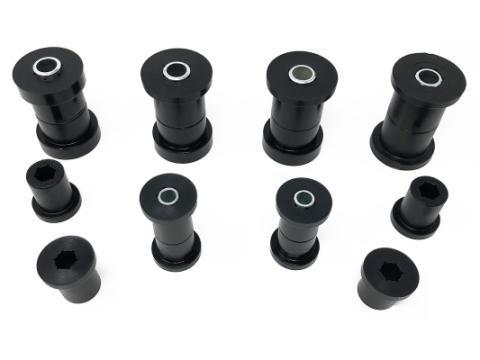 Replacement Front &amp; Rear Leaf Spring Bushings &amp; Sleeves 76-86 Jeep CJ5/CJ7 Fits with Tuff Country Lift Kits Only Tuff Country