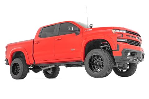 92 Series Wheel Machined One-Piece Gloss Black 20x12 8x170 -44mm Rough Country