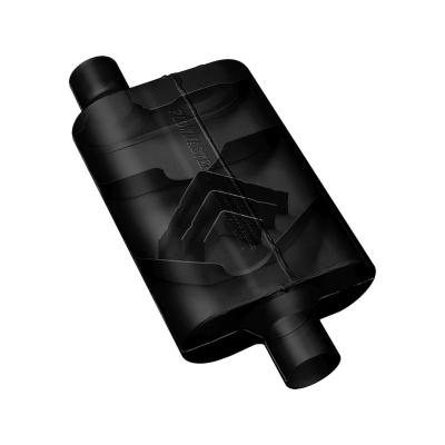40 Series Delta Flow Chambered Muffler 40 Delta Flow 2.00 Center In 2.00 Center Out Aggressive Sound Flowmaster