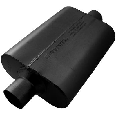 40 Series Delta Flow Chambered Muffler 40 Delta Flow 2.50 Center In 2.50 Center Out Aggressive Sound Flowmaster
