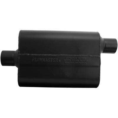 Super 44 Series Chambered Muffler Super 44 2.50 Center In 2.50 Offset Out Aggressive Sound Flowmaster