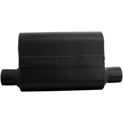 Super 44 Series Chambered Muffler Super 44 2.50 Offset In 2.50 Same Side Out Aggressive Sound Flowmaster