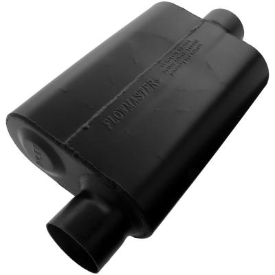 Super 44 Series Chambered Muffler Super 44 3.00 Offset In 3.00 Center Out Aggressive Sound Flowmaster