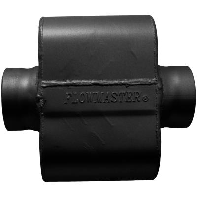 10 Series Delta Force Race Muffler 10 Series Race Muffler 3.50 Center In 3.50 Center Out Aggressive Sound Flowmaster