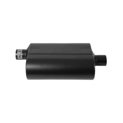 Super 40 Series Chambered Muffler Super 40 2.25 Offset In 2.25 Center Out Aggressive Sound Flowmaster