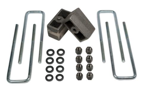 3 Inch Rear Block &amp; U-Bolt Kit 88-98 Chevy/GMC Truck 1500 2500 &amp; 3500 4WD 92-98 Chevy/GMC Suburban 1500 &amp; 2500 4WD/94-98 Tahoe/Yukon 4WD Tuff Country
