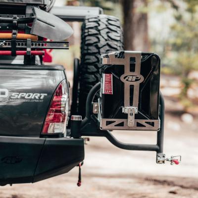 Aluminum Jerry Can Holder for 05-15 Toyota Tacoma All Pro Off Road