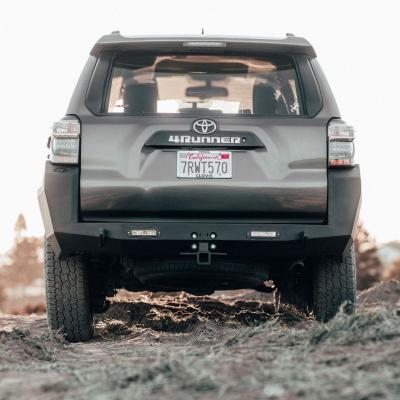 6th Gen 4Runner Rear Steel APEX Bumper Black Powder Coat All Pro Off Road