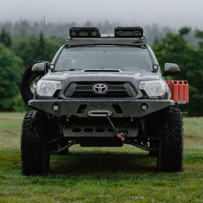 05-23 Toyota Tacoma Overland Roof Rack with 40 Inch Lightbar Cutout All Pro Off Road