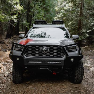 05-23 Toyota Tacoma Overland Roof Rack with 40 Inch Lightbar Cutout All Pro Off Road