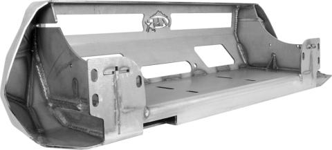12-15 Toyota Tacoma Low Profile Front Bumper Bare No Hoop All Pro Off Road