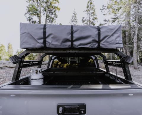 05-23 Toyota Tacoma Bed Rack Short Bed Black Powdercoat All Pro Off Road