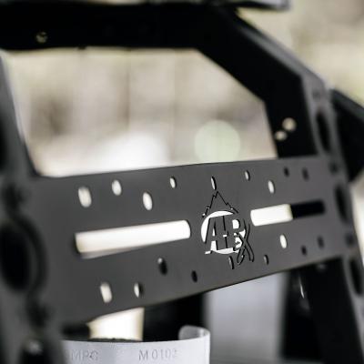 05-23 Toyota Tacoma Bed Rack Long Bed Black Powdercoat All Pro Off Road
