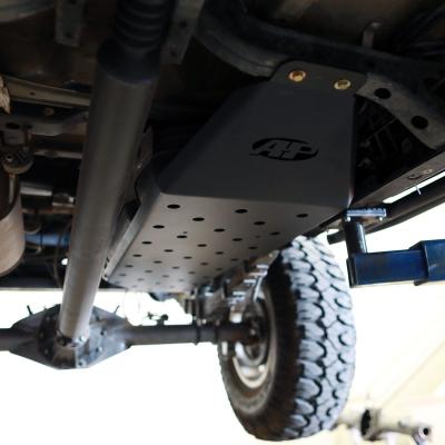 05-15 Toyota Tacoma Gas Tank Skid Plate Access Cab Short or Long Bed Black Powdercoat All Pro Off Road