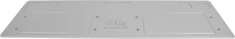 95-04 Toyota Tacoma Overland Tailgate Table Divided Cutting Board Gray All Pro Off Road