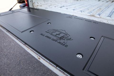 95-04 Toyota Tacoma Overland Tailgate Table Divided Cutting Board Gray All Pro Off Road