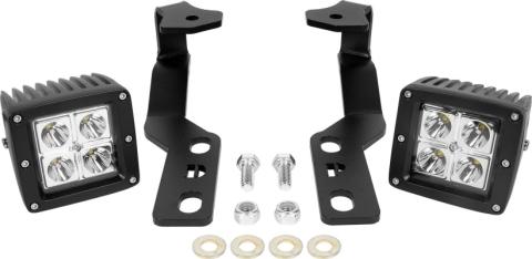 19-23 Toyota Rav4 Ditch Light Brackets with Spot Lights All Pro Off Road