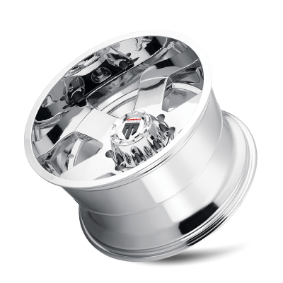Armor AT155 Chrome 20X12 5-139.7 -44MM 87.1MM Off Road Wheels American Truxx