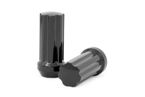 9/16x18 Wheel Installation Kit w/Lug Nuts and Socket Key Black Rough Country