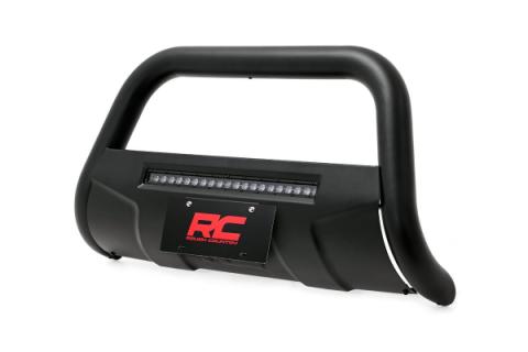 15-Up Colorado/Canyon Bull Bar w/LED Light Bar Black Rough Country