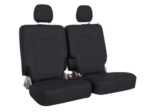 Rear Bench Covers for 2021+ Ford Bronco 2 Door All Black PRP Seats