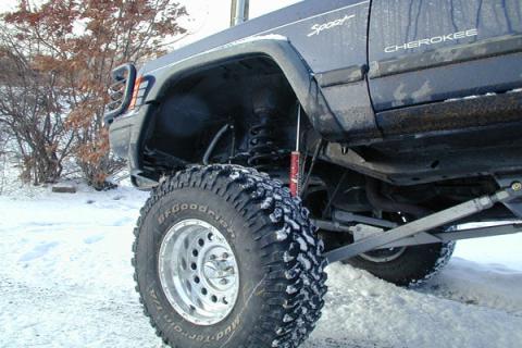 Jeep Cherokee 8.0 Inch Long Arm Lift Kit W/Rear Coil Conversion 1984-2001 XJ Clayton Off Road