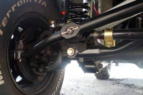 Jeep Adjustable Front Track Bar 1984-2006 TJ/LJ/XJ/ZJ Clayton Off Road