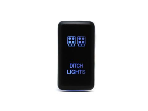 Toyota OEM Style Ditch Lights Switch Blue Cali Raised LED