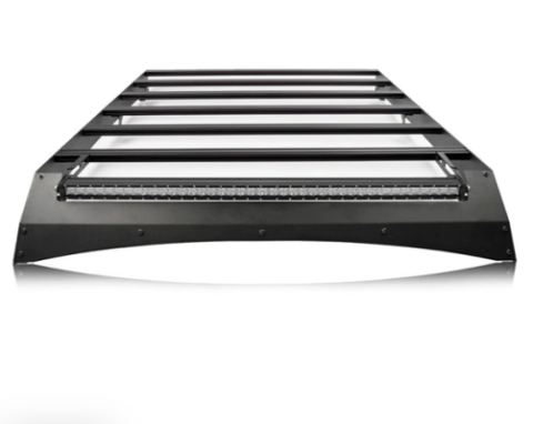 2014-2021 Tundra Crew Max Economy Roof Rack - Rack and 42 in Single Row LED No Switch Cali Raised LED