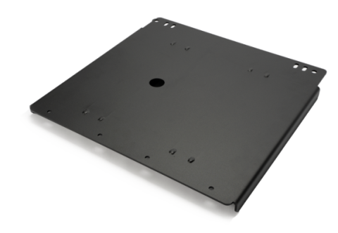 2005-2022 Toyota Tacoma Transmission Skid Plate - Steel Powercoat Black Cali Raised LED