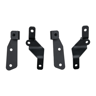 Ditch Light Mount Kit Fits 21-Present Ford Bronco Raptor - (2) 27W Side Projecting LED Pods/(2) 27W Side Projecting LED Pods Cali Raised LED