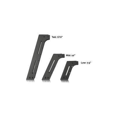 Overland Bed Rack For 24-Present Toyota Tacoma/Short Bed Mid Height Rack Cali Raised LED