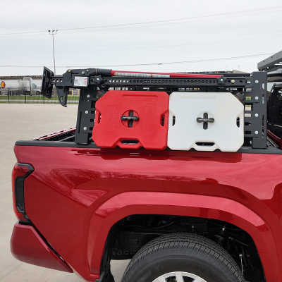 Overland Bed Rack For 24-Present Toyota Tacoma/Short Bed Mid Height Rack Cali Raised LED