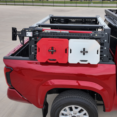 Overland Bed Rack For 24-Present Toyota Tacoma/Long Bed Tall Height Rack Cali Raised LED