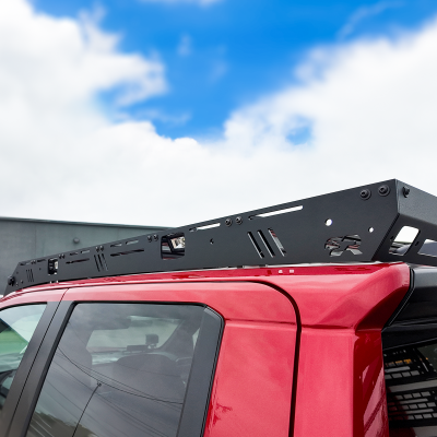 Premium Roof Rack For 24 Toyota Tacoma - Yes Lighting Cut Out Cali Raised LED