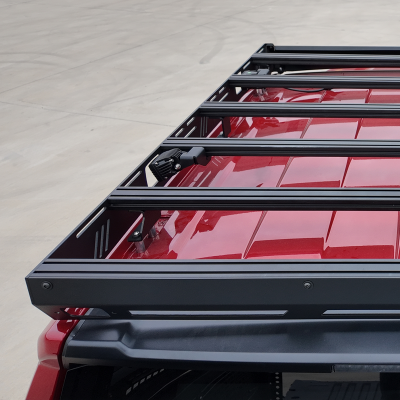 Premium Roof Rack For 24 Toyota Tacoma - Yes Lighting Cut Out Cali Raised LED