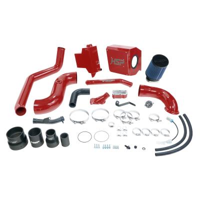 HSP Deluxe No Bridge/Cold Side Bundle Kit For 2006-2007 Silverado/Sierra 2500/3500-Flag Red