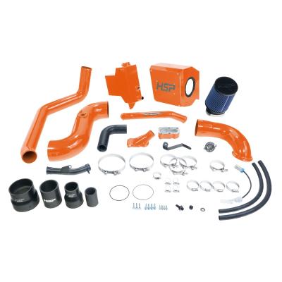 HSP Deluxe No Bridge/Cold Side Bundle Kit For 2006-2007 Silverado/Sierra 2500/3500-Flag Red