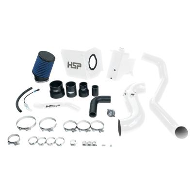 HSP Deluxe No Bridge/Cold Side Bundle Kit For 2013-2014 Silverado/Sierra 2500/3500-Flag Red